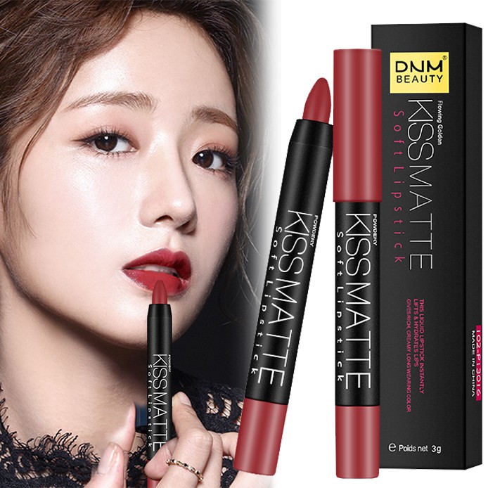 (Hàng Mới Về) Son Môi Dưỡng Ẩm Lâu Trôi Không Thấm Nước Thiết Kế Xoay 18 Màu Lựa Chọn | BigBuy360 - bigbuy360.vn