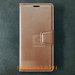 Bao da Huawei Nova 3i da cao cấp, có ngăn đựng thẻ, chống xem phim tiện