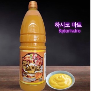 Sốt mù tạc mật ong hàn quốc chai 1.95kg