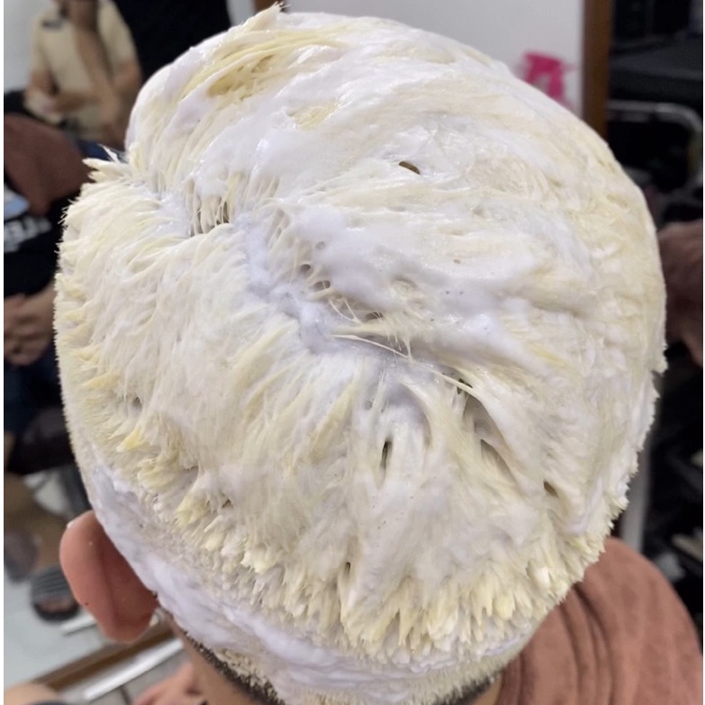 Combo Thuốc tẩy tóc, Bột tẩy tóc ProMax và Dầu gội tím ProMax siêu khử vàng | Bill Hair, Billhair