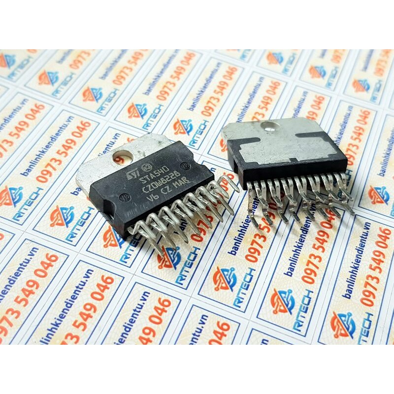 STA540 540 4x13W IC khuếch đại công suất kép/bốn 15 chân cắm