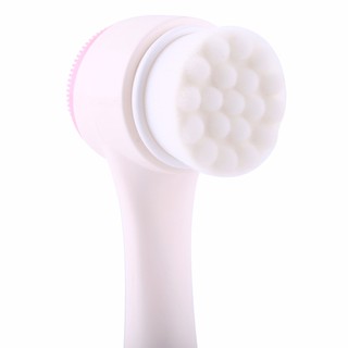 Cọ rửa mặt 2 đầu silicone
