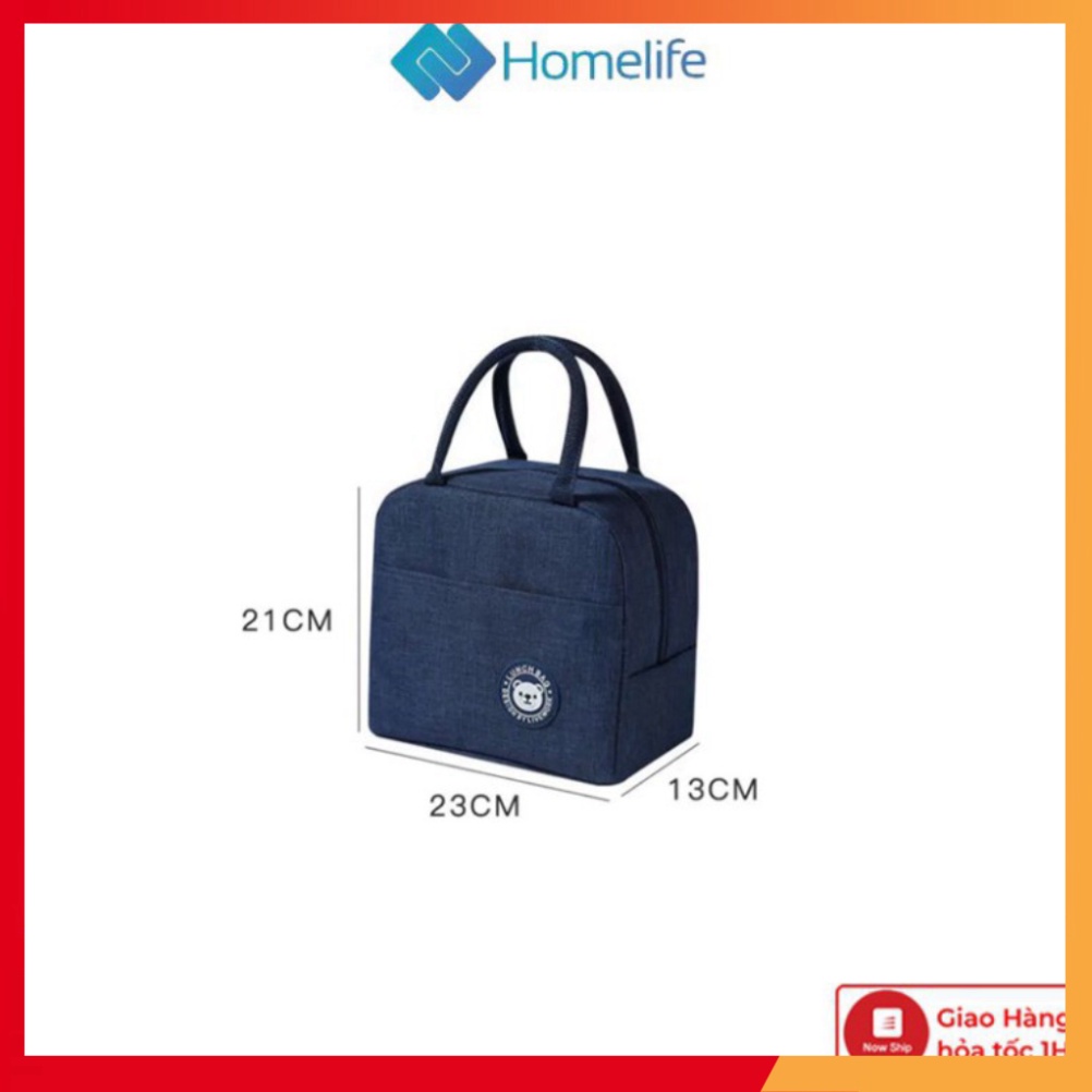 Túi đựng hộp cơm cao cấp Lunch Bag giữ nhiệt lâu tiện dụng