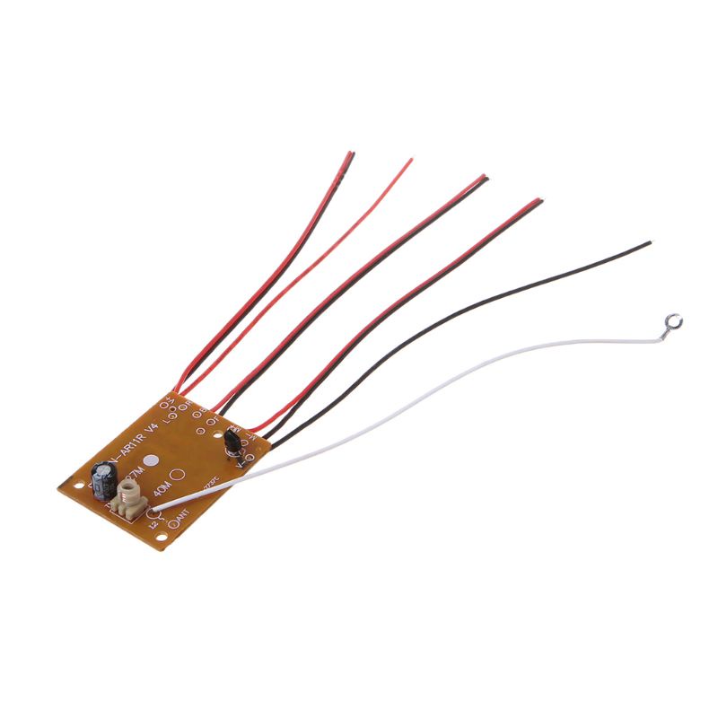 Bảng mạch điều khiển từ xa 5 kênh 27Mhz kèm điều khiển từ xa hệ thống radio cho đồ chơi xe tăng/xe hơi mô tơ 130 6V 5V