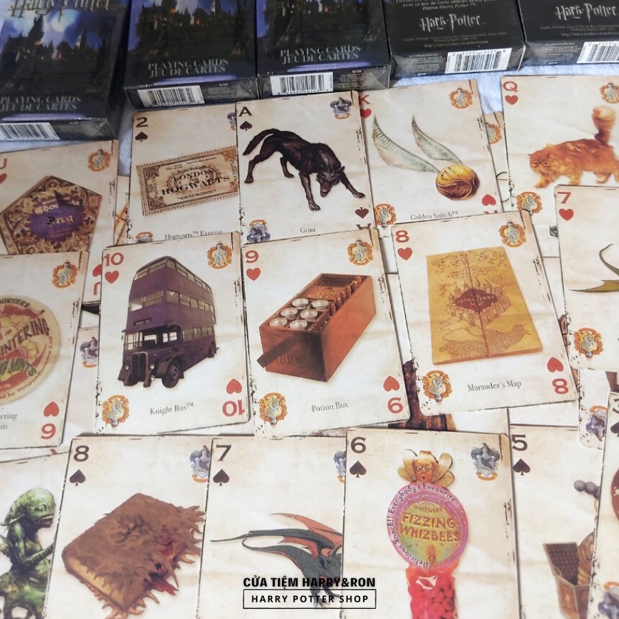 Bộ thẻ bài 52 lá Harry Potter