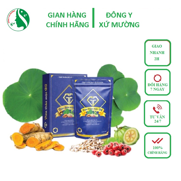 Viên Thảo Mộc GG Hỗ Trợ Giảm cân An Toàn Hiệu quả