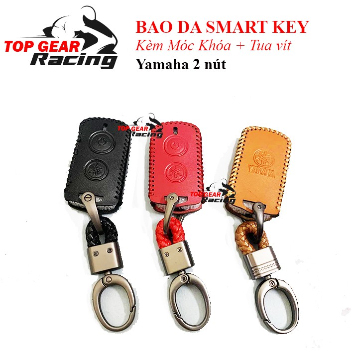 Bao Da Smartkey Kèm Móc Khóa Cùng Tone Màu Cho SH, LEAD, AIR BLADE, VARIO &lt;TOPGEAR&gt;