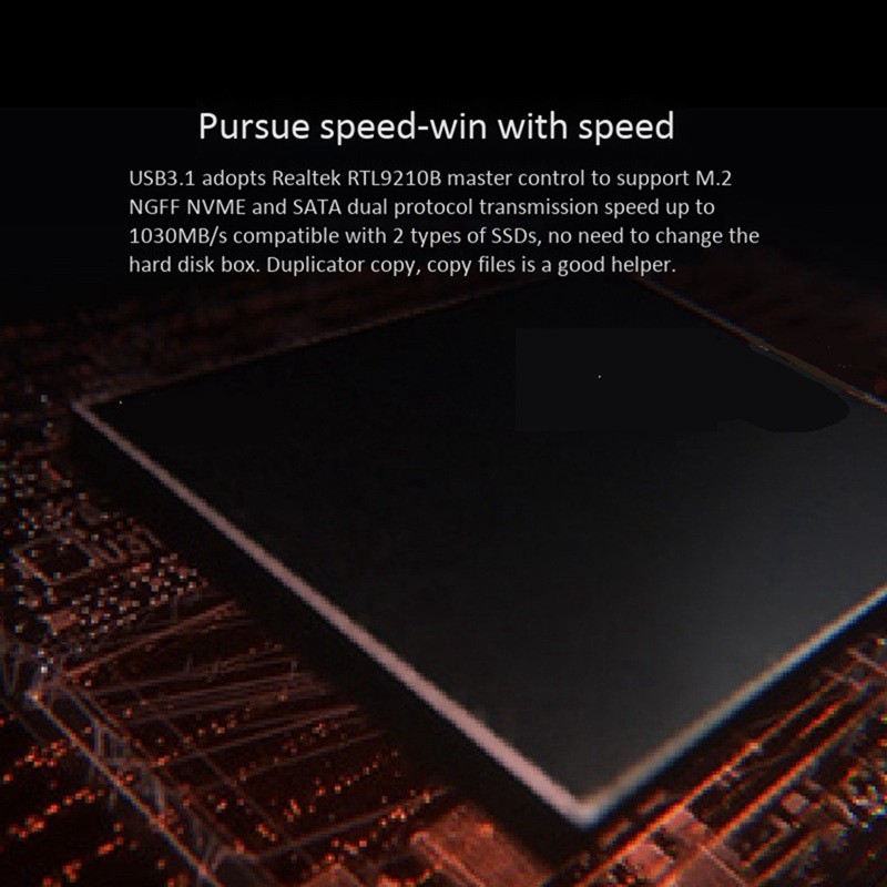 Bộ Chuyển Đổi Usb 3.1 Sang Nvme Sata Dual Protocol M.2 Ngff Protocol To A Port Rtl9210B | BigBuy360 - bigbuy360.vn