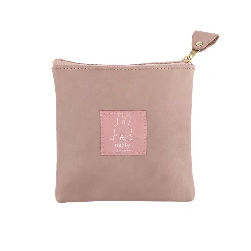 Túi Đựng Son Môi Cỡ Lớn Thêu Hình Thỏ Miffy Dễ Thương