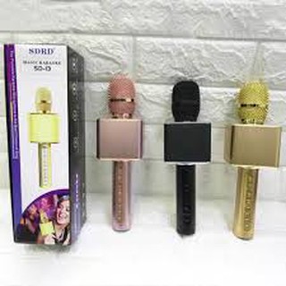 Mic hát karaoke bluetooth kiêm loa sd-13 sdrd
