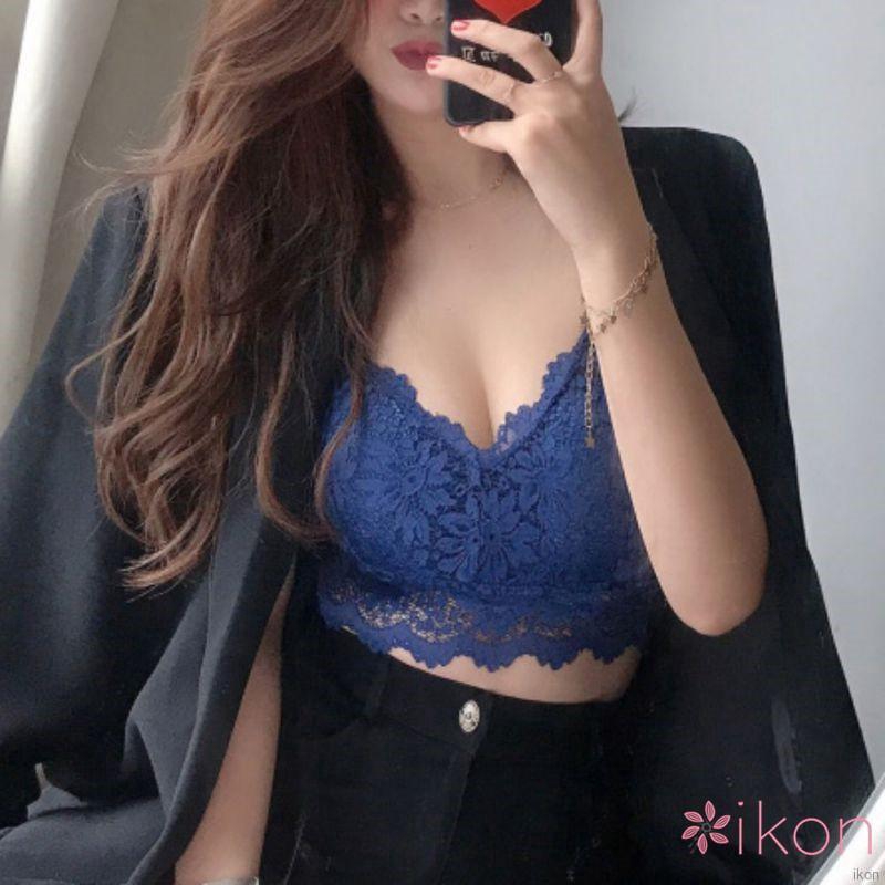 Áo ngực ren có mút không gọng mềm mại