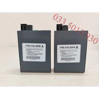 Converter Netlink HTB-3100A/B 25km 1Sợi