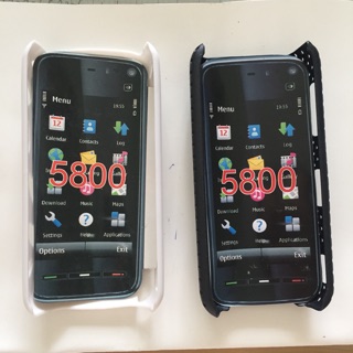 Ốp lưới lỗ và ốp sao cho nokia 5800