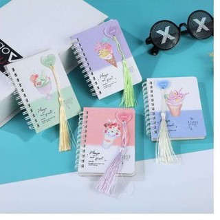 Sổ cute A7 có phụ kiện