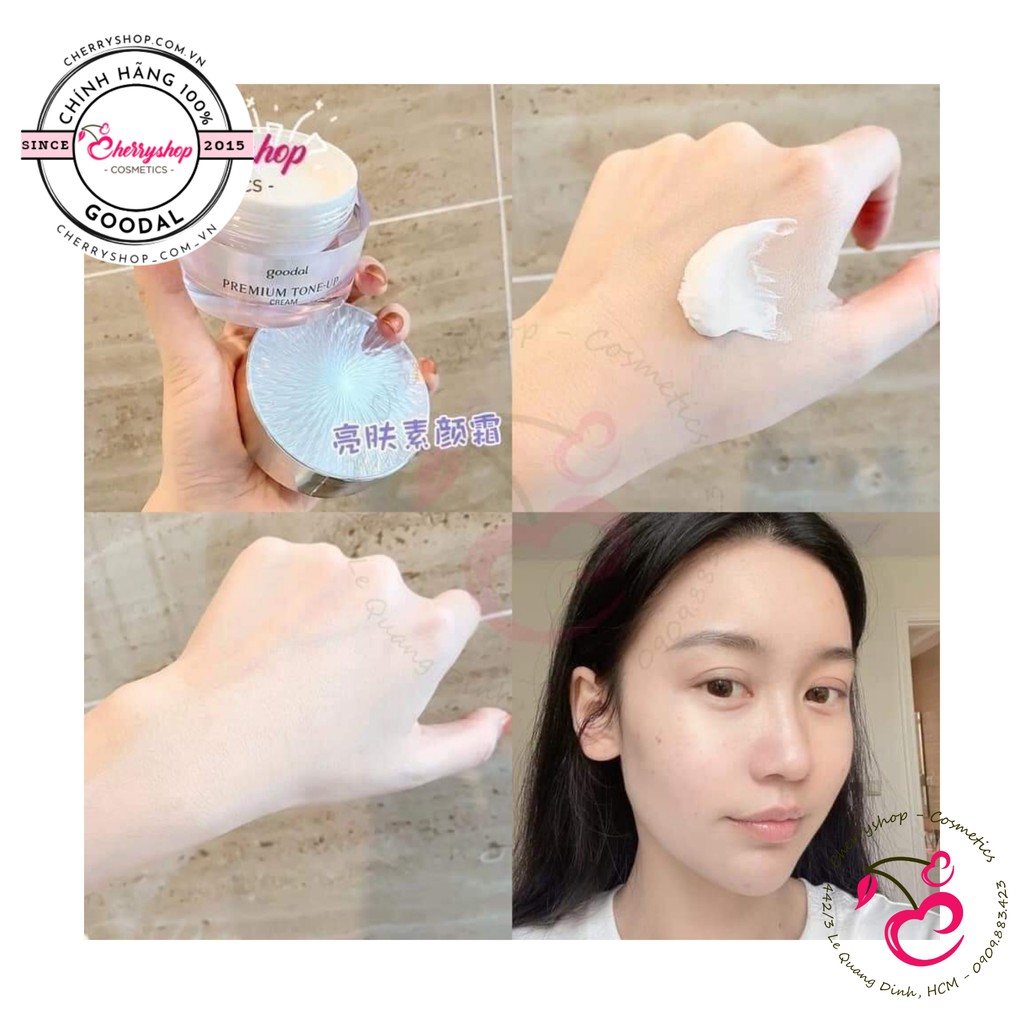 KEM DƯỠNG ỐC SÊN GOODAL PREMIUM SNAIL TONE UP CREAM🐌🐌