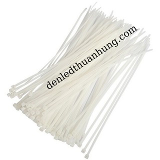 COMBO 5 Bịch Dây Rút Nhựa Trắng Đen Bảng Nhỏ 5x250 (70s/bịch)