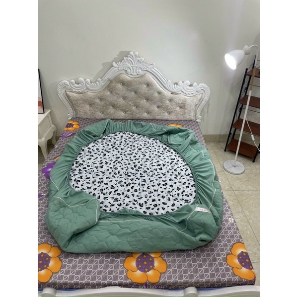 XẢ HÀNG SÉT COTTONG ĐŨI CHUN TRẦN 1 MÀU TẶNG KÈM 2 VỎ GỐI- - loại 1