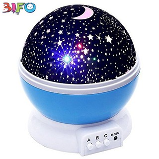 Đồ chơi trẻ em đèn chiếu sao tự xoay tròn thần kỳ 360 Star Master pro
