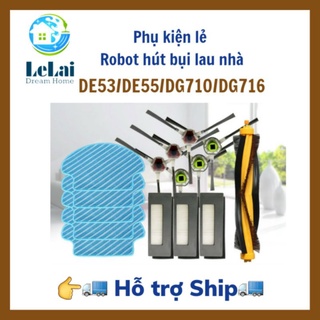 Phụ Kiện dành Dành Cho Robot Hút Bụi Lau Nhà Ecovacs Deebot De53, De55, Deebot 900, Deebot 901 - LeLai Shop