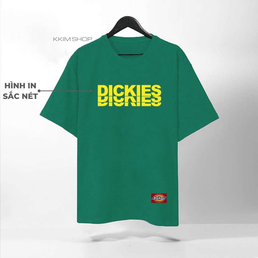 Áo Thun Tay Lỡ Dickies, áo phông Unisex nam nữ Form rộng oversize, chất liệu Cotton. KKIM Shop