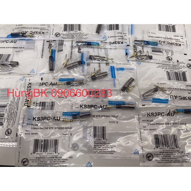 Jack 3.5 Amphenol hàng Mỹ
