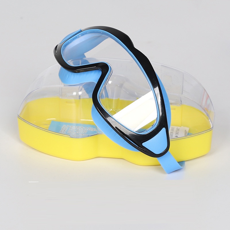 Kính Bơi Silicon Chống Thấm Nước/Sương Mù Dễ Thương Có Thể Điều Chỉnh Cho Bé 3-15 Tuổi