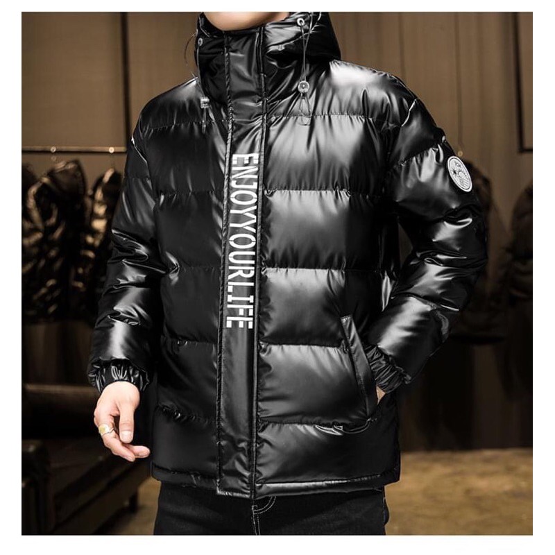 Áo khoác phao siêu dày ấm áp cho thời tiết đại hàn phong cách hàn quốc