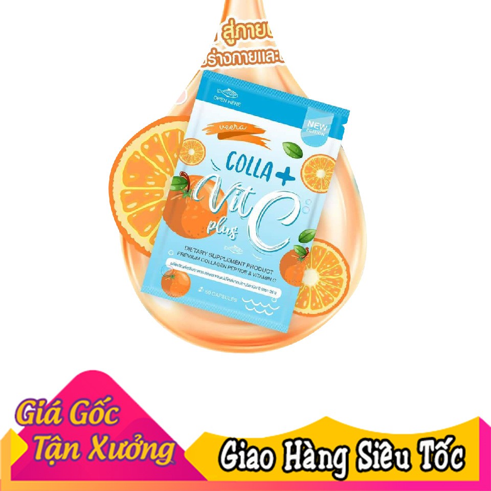 ❤️ Viên uống trắng da collagen vita C Thái Lan ❤️