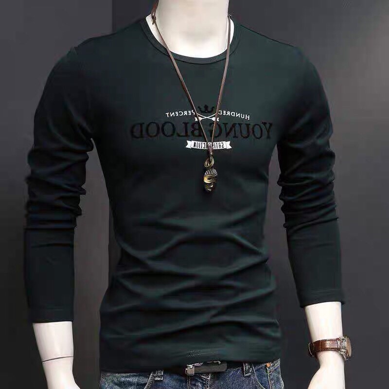Áo thun nam tay dài cổ tròn chống nắng nhiều màu ÁO THUN DÀI TAY THU ĐÔNG YOUNG BLOOD
