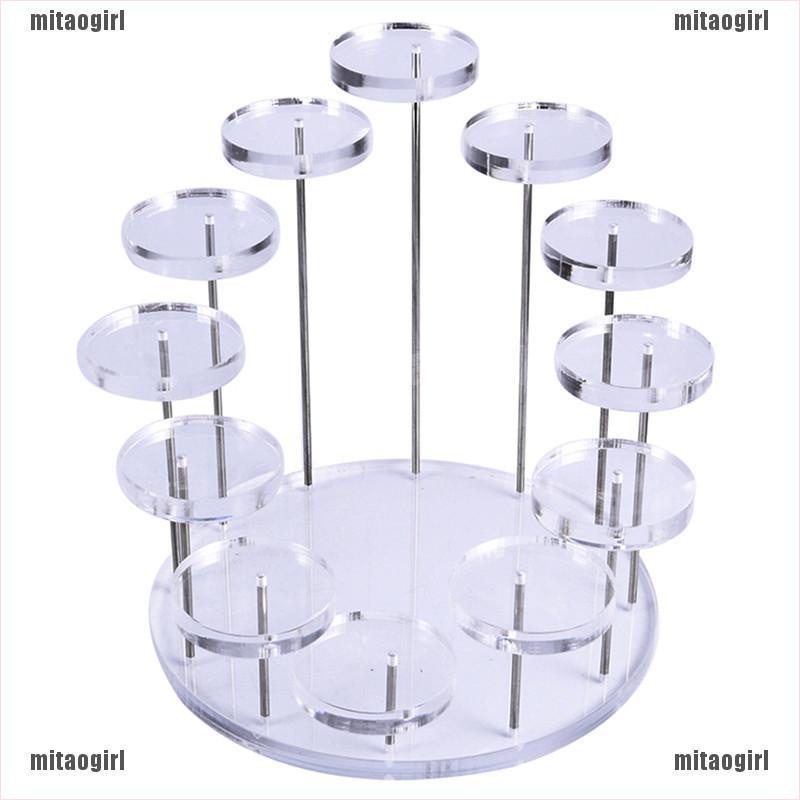 Giá đỡ trưng bày bánh/ trang sức bằng acrylic tiện dụng cho bữa tiệc