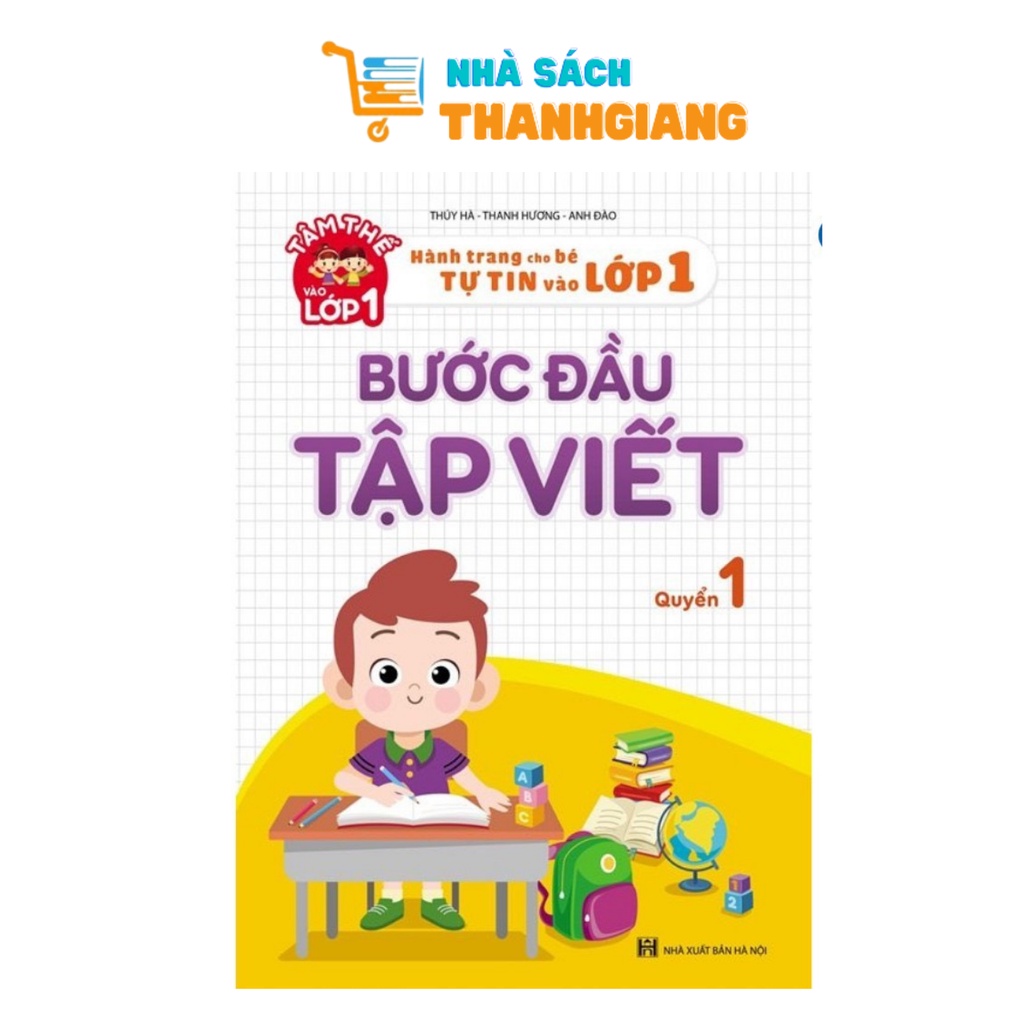 Sách - Bước đầu tập viết (Quyển 1 và Quyển 2)
