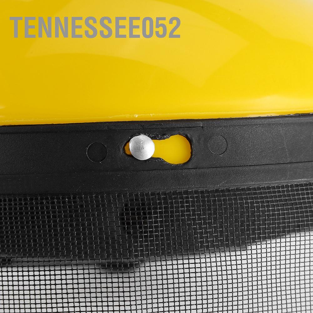 Tennessee052 Mũ bảo hiểm an toàn với tấm che lưới mặt để khai thác gỗ chổi quét rừng Bảo vệ