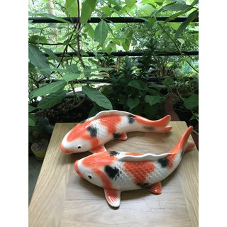 Cá koi nhật gốm sứ trang trí decor