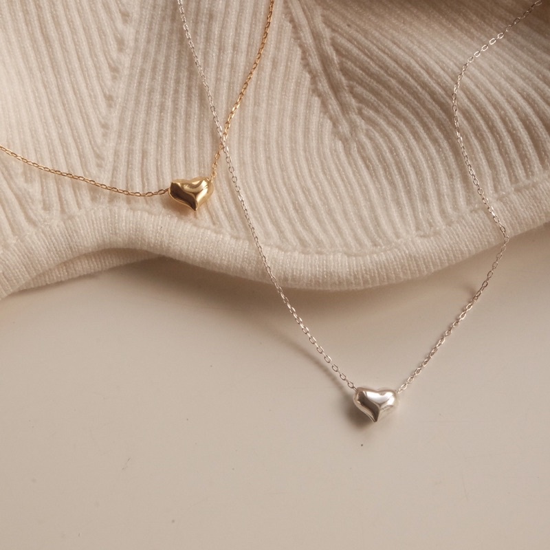 Vòng cổ bạc 925 mạ vàng 18k - 061