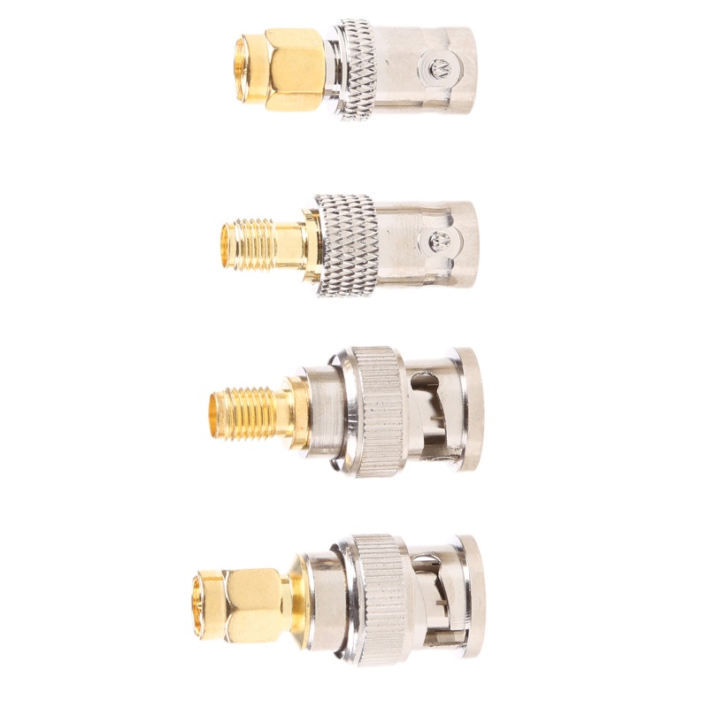 Bộ 4 Đầu Nối SMA Sang BNC UHF VHF Chuyên Dụng