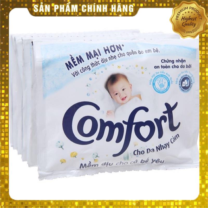 Dây Nước Xả Comfort Đậm Đặc Kháng Khuẩn Dịu Nhẹ 10gói x 20ml