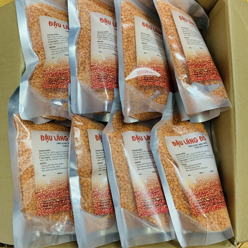 Đậu lăng xanh/đỏ nguyên hạt