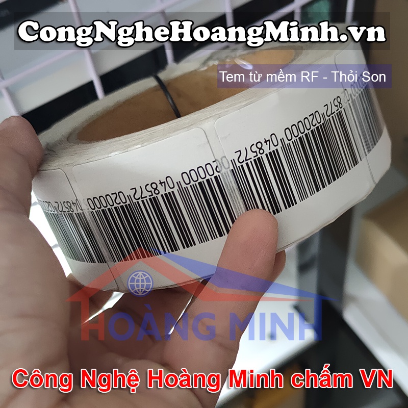 Tem từ mềm 404 - Tem từ RF chuyên dụng dành cho cổng từ tần số RF