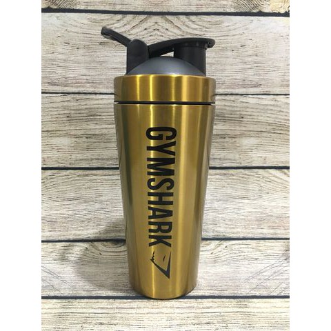 Bình Lắc Shaker Tập Gym - Bình Inox Gym Shark