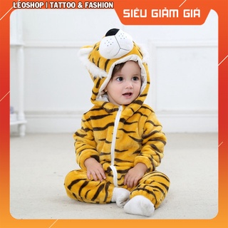 Bộ Đồ Thú Cho Bé 0-3 tuổi ❤️ Bộ Đồ Thú Hổ Vằn ❤️ FREESHIP ❤️