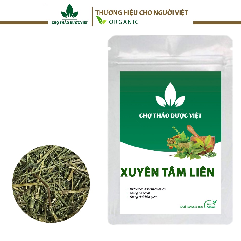 Thảo mộc xuyên tâm liên khô 1kg (Trà xuyên tâm niên bổ phế)- Chợ Thảo Dược Việt