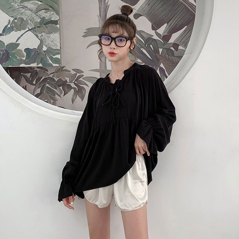 Quần Đùi Vải Lụa Mát Dáng Rộng Thời Trang Mùa Hè Cho Nữ
