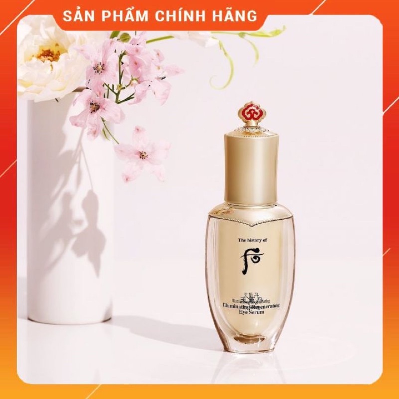 Tinh chất dưỡng mắt cải thiện nếp nhăn Whoo illuminating Regenerating Eye Serum 8ml_Ebisu cosmetic