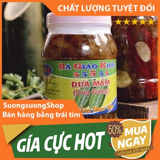 Mắm dưa gang Nữ Hoàng Mắm 55555 500Gr 100% Organic Hương vị tuyệt vời Sương Sương shop