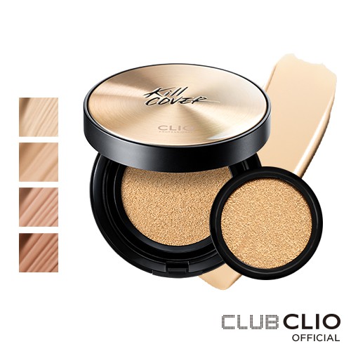 Phấn phủ Clio dạng lỏng chống nắng Spf 50 15g + 15g cao cấp chuyên dụng | BigBuy360 - bigbuy360.vn