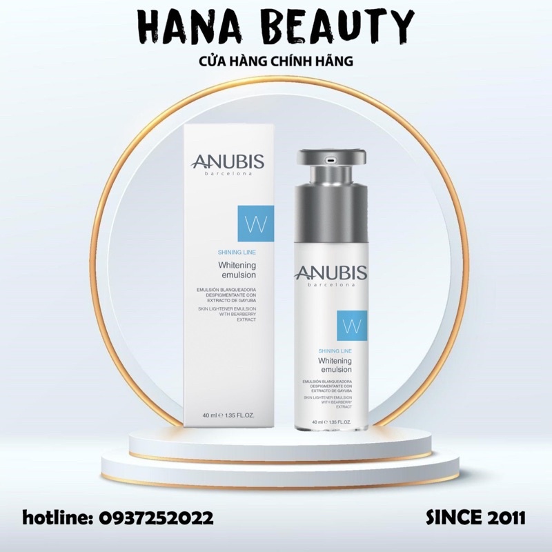 NHŨ TƯƠNG ARBUTIN ANUBIS - ĐỈNH CAO LÀM TRẮNG, CĂNG BÓNG, MỜ NÁM ĐỈNH NHẤT