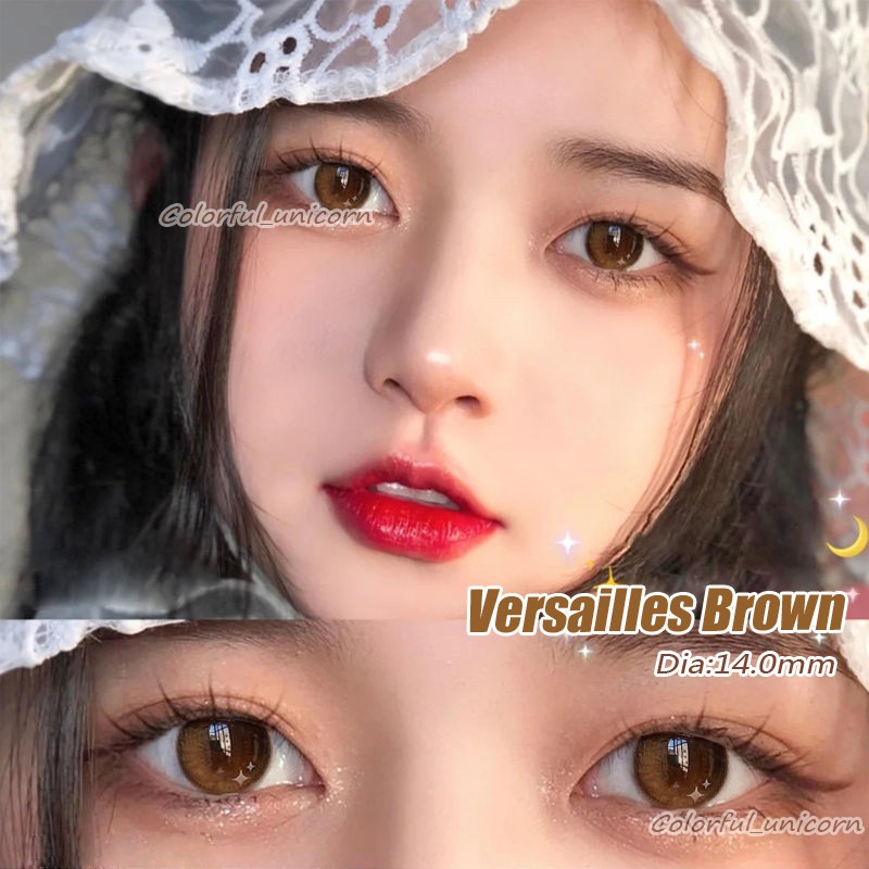 Kính áp tròng Colorhunter Dùng 1 Năm 14.2mm 0 - 8 Độ 1 cặp