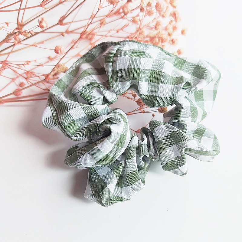 Combo 5 dây buộc tóc Scrunchies họa tiết dễ thương, scrunchies hoa nhí cute , tuichuompuha
