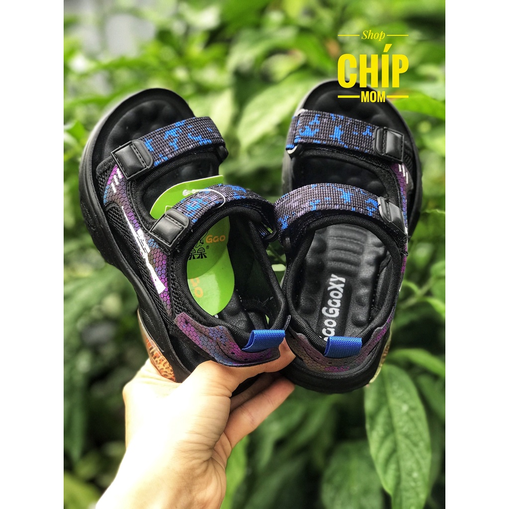 sandal bé trai dép quai hậu cho bé khâu đế nội địa bền đẹp quai dán họa tiết siêu đẹp kiểu dáng thể thao năng động SL626