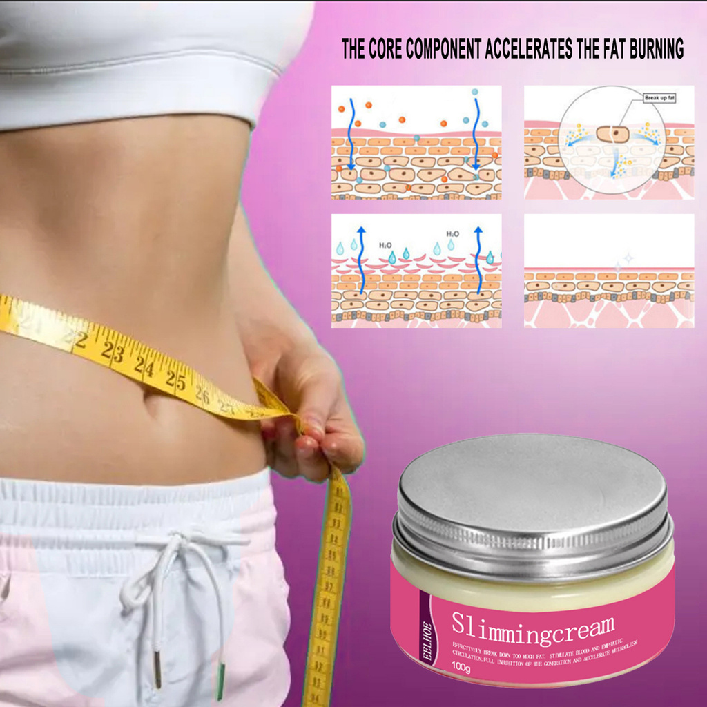 atlantamart 30g/100g Slimming Cream Anti Cellulite Losing Weight Skin Care Burning Fat Cream for Abdomen